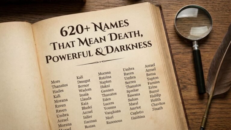 Names That Mean Death