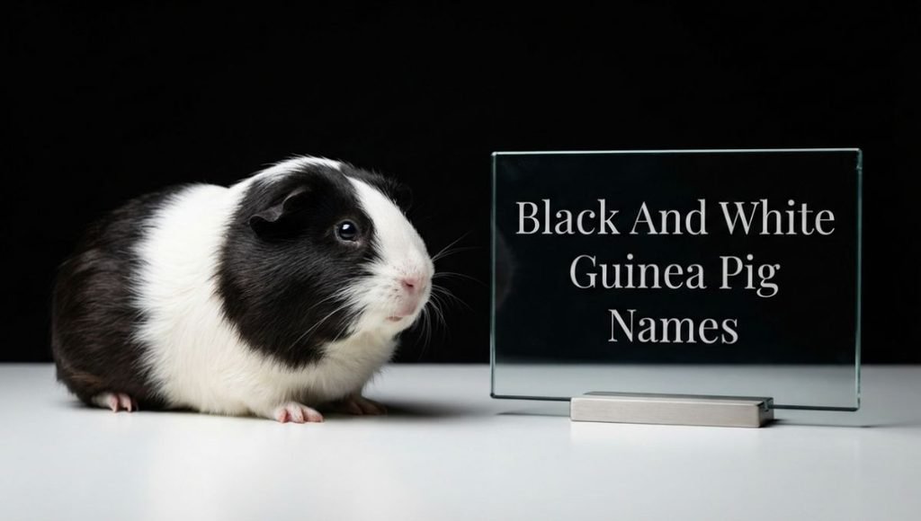 Black And White Guinea Pig Names
