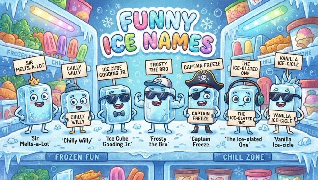 Funny ice names