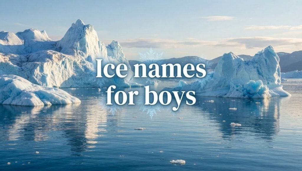 Ice names for boys