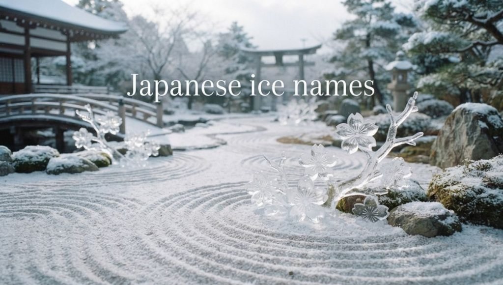 Japanese ice names