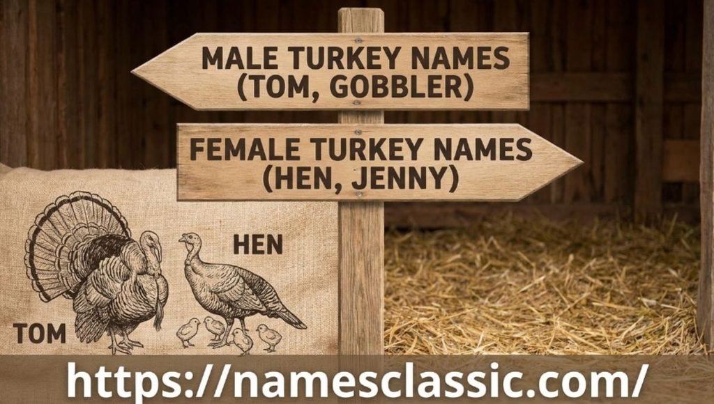 Turkey Names Male And Female