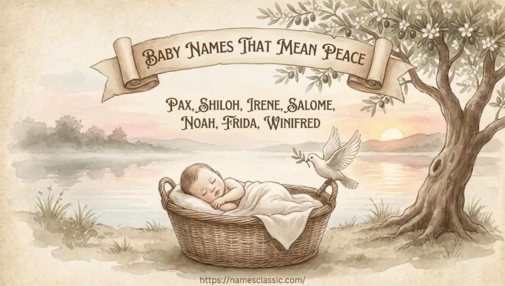 baby names that mean peace