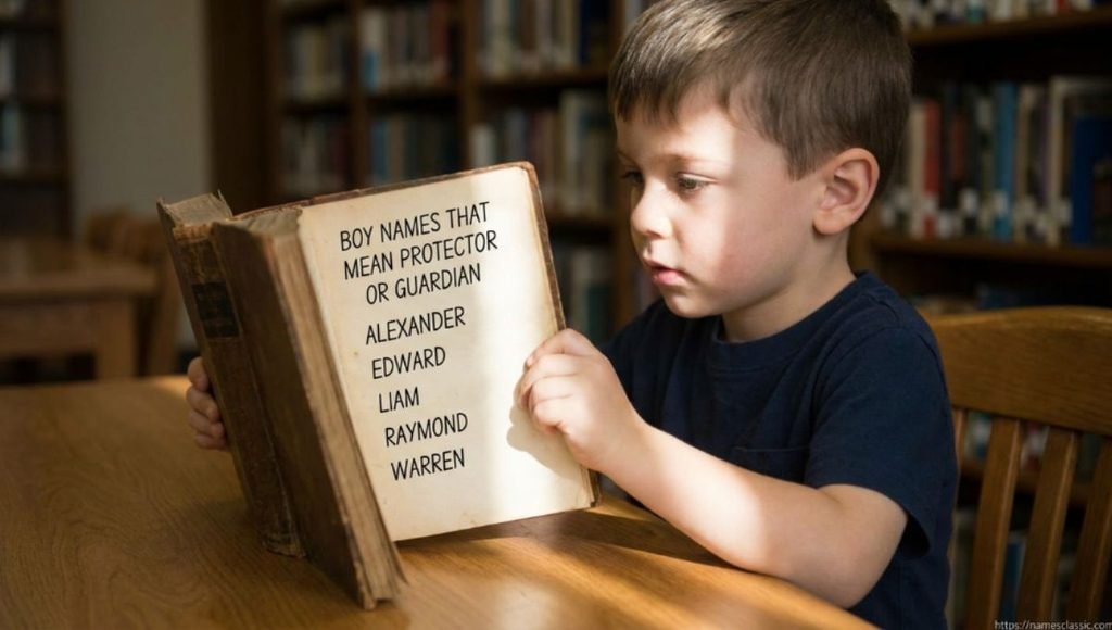 boy names that mean protector or guardian
