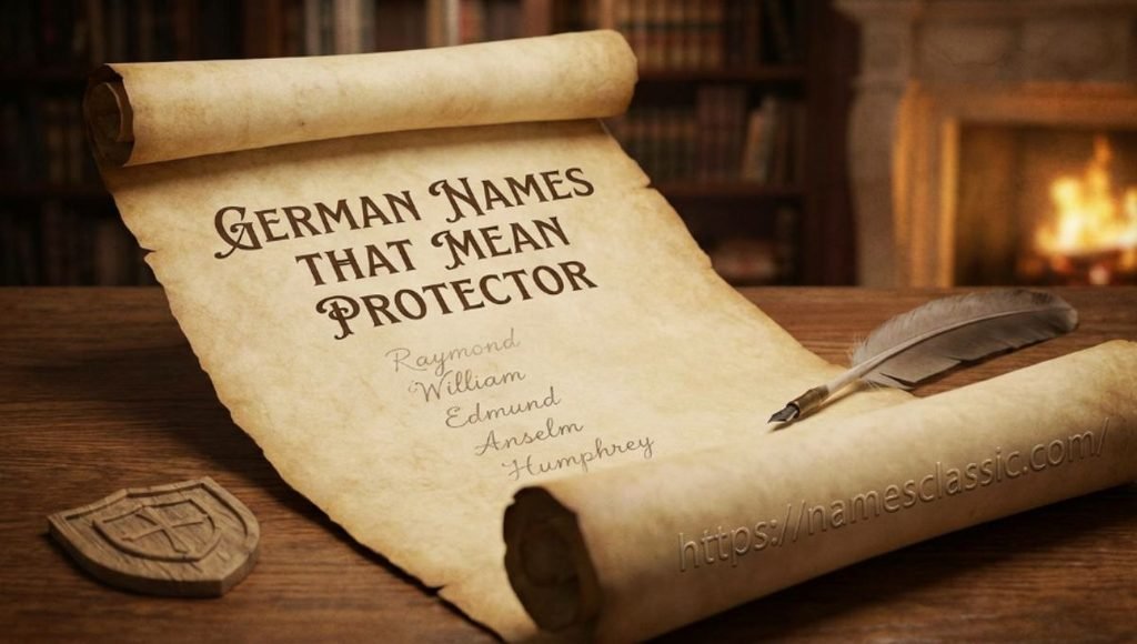 german names that mean protector
