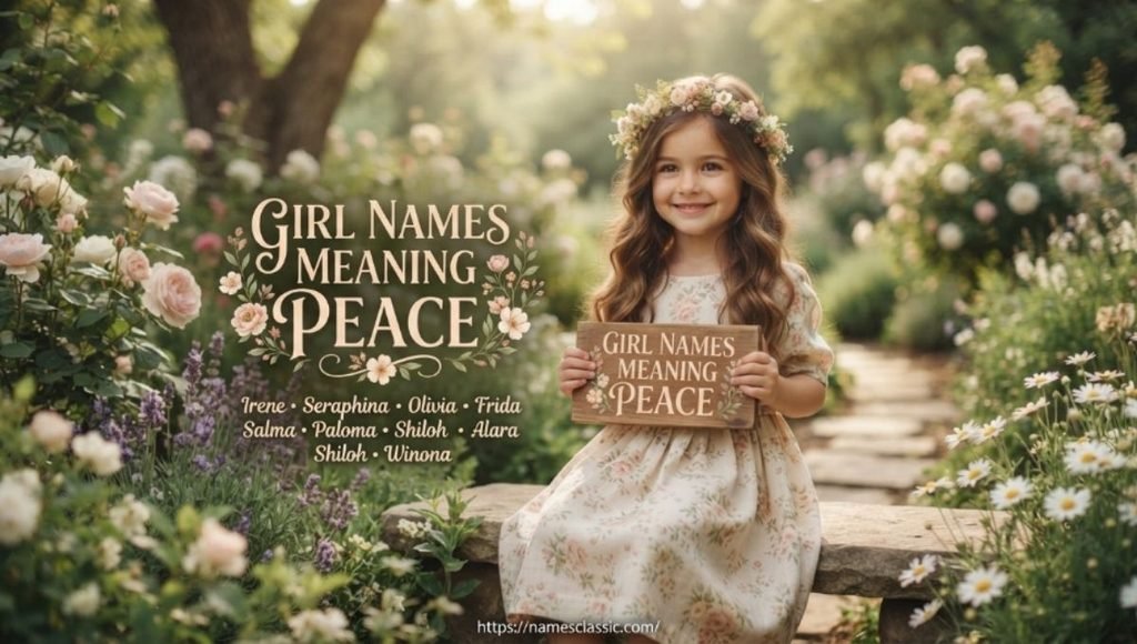 girl names meaning peace