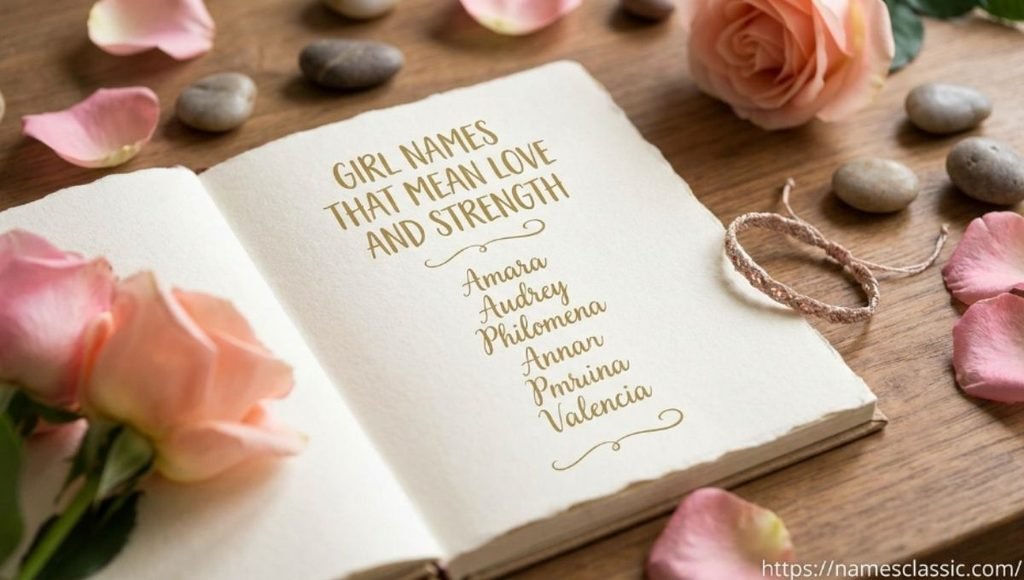 girl names that mean love and strength