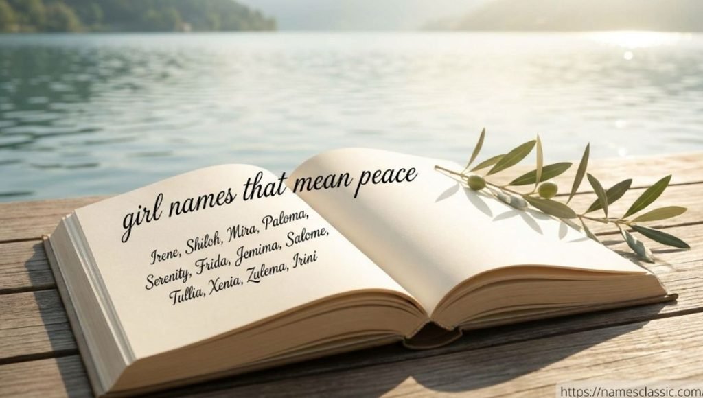 girl names that mean peace