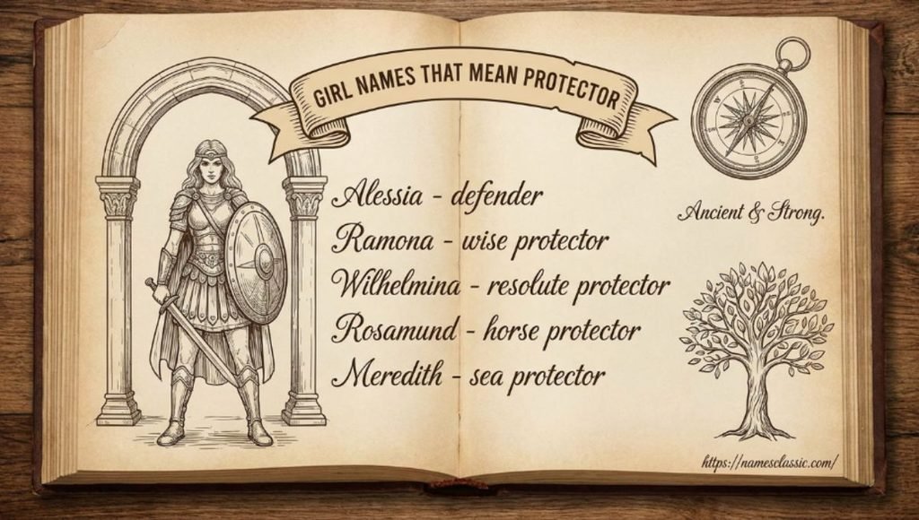 girl names that mean protector