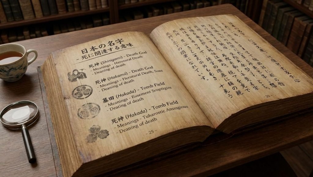 japanese last names that mean death