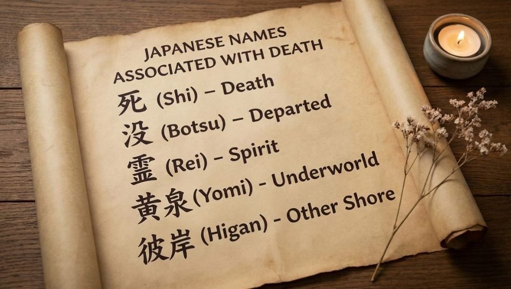 japanese names that mean death