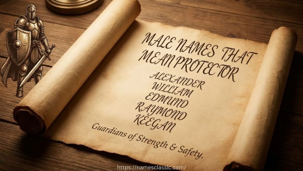 male names that mean protector