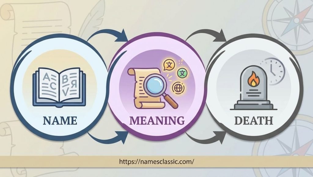 name meaning death