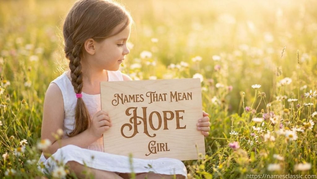 names that mean hope girl