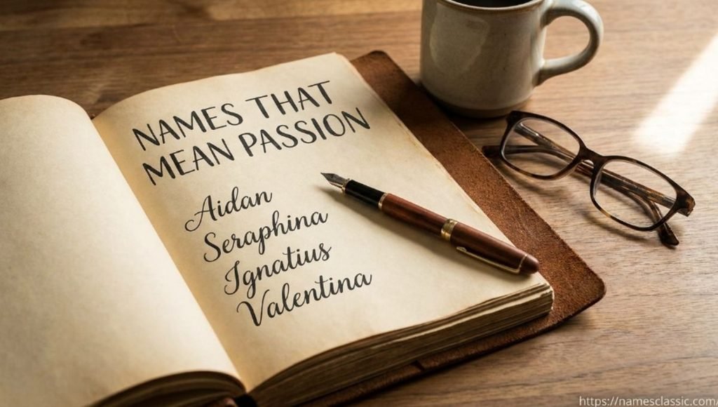 names that mean passion
