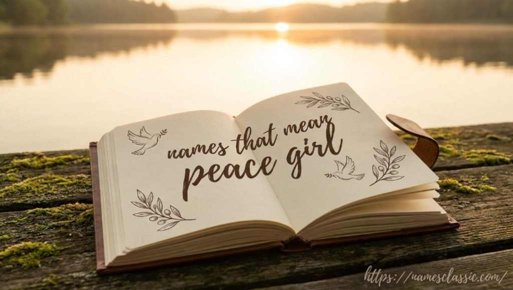 names that mean peace girl