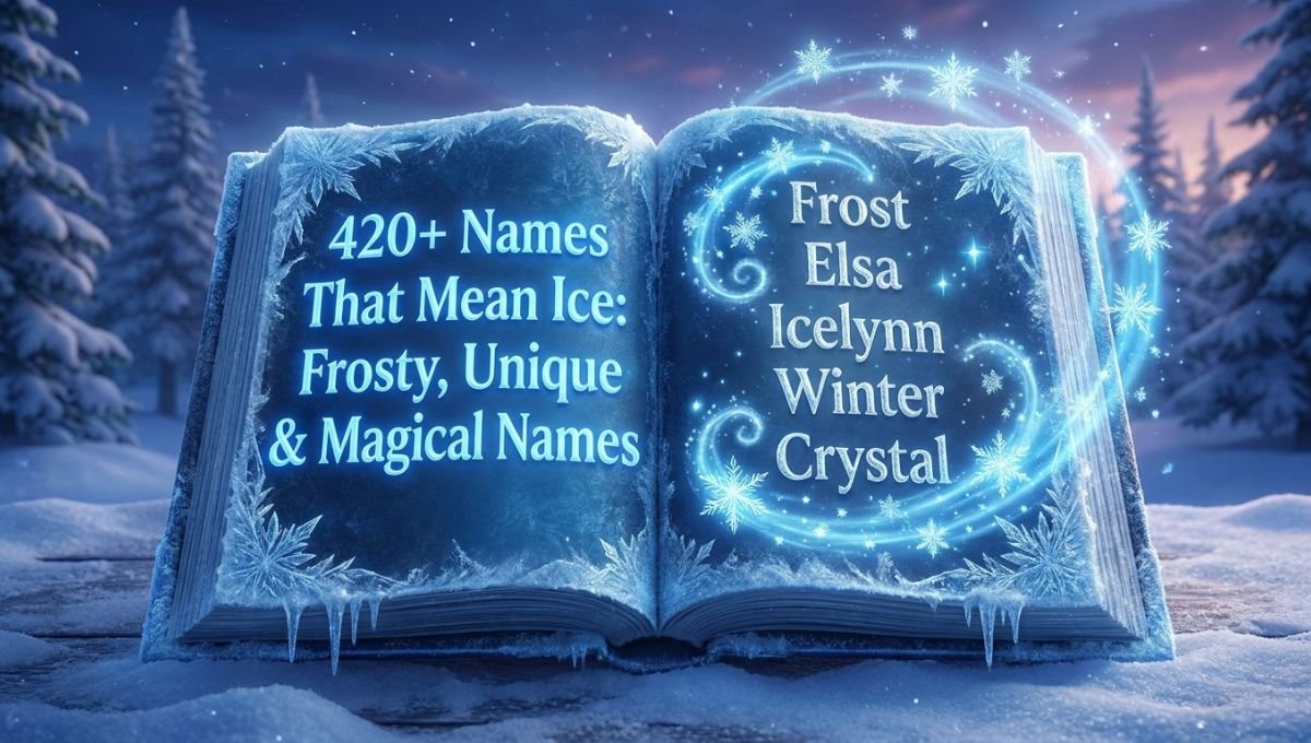 420+ Names That Mean Ice: Frosty, Unique & Magical Names 