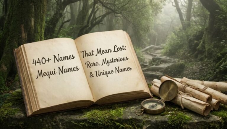 440+ Names That Mean Lost: Rare, Mysterious & Unique Names 