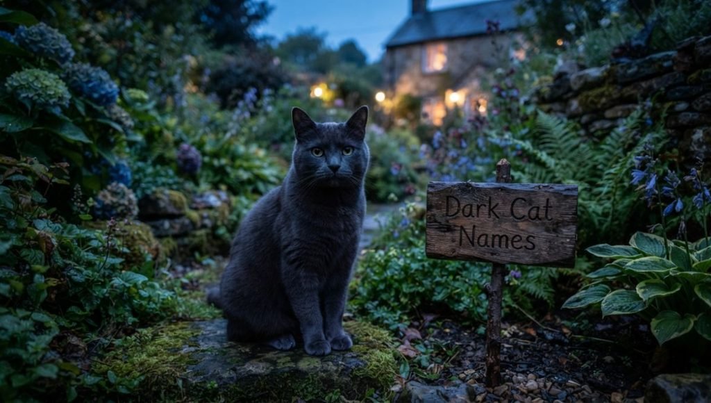 Dark cat names
