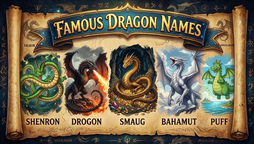 Famous dragon names