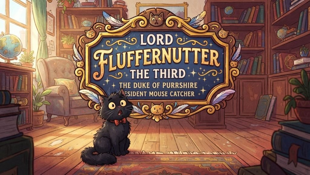 Funny black cat names