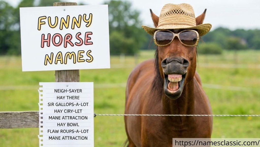 Funny horse names