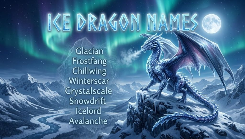 Ice dragon names
