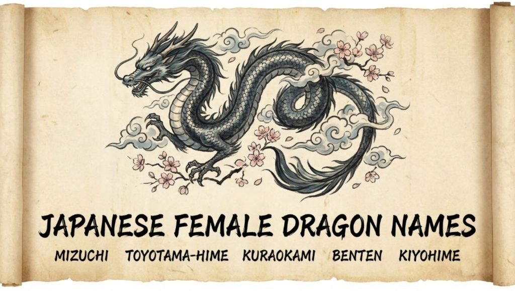 Japanese female dragon names