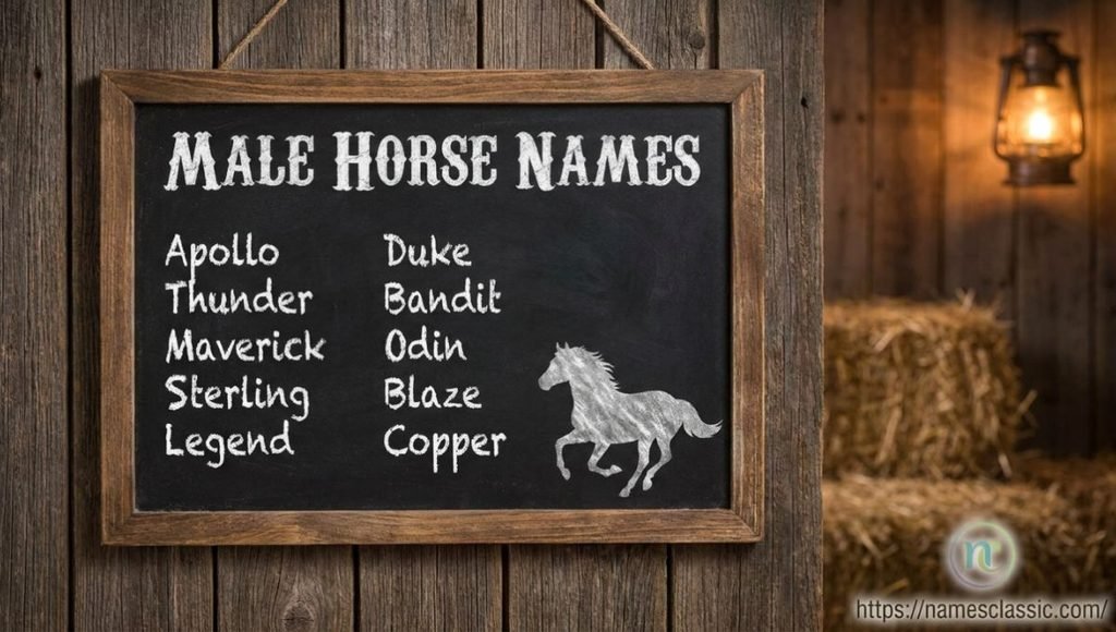 Male Horse Names