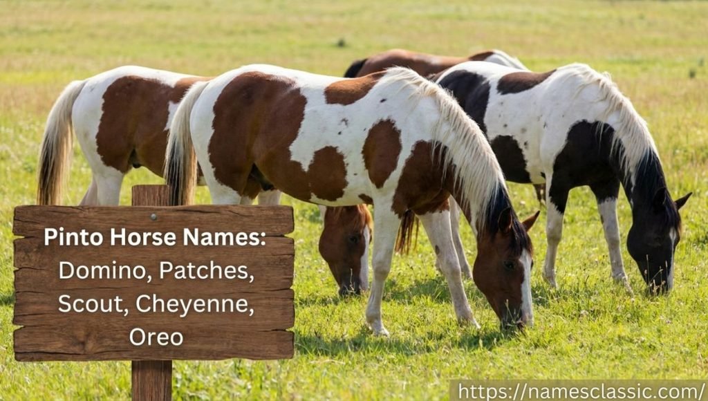 Pinto horse names