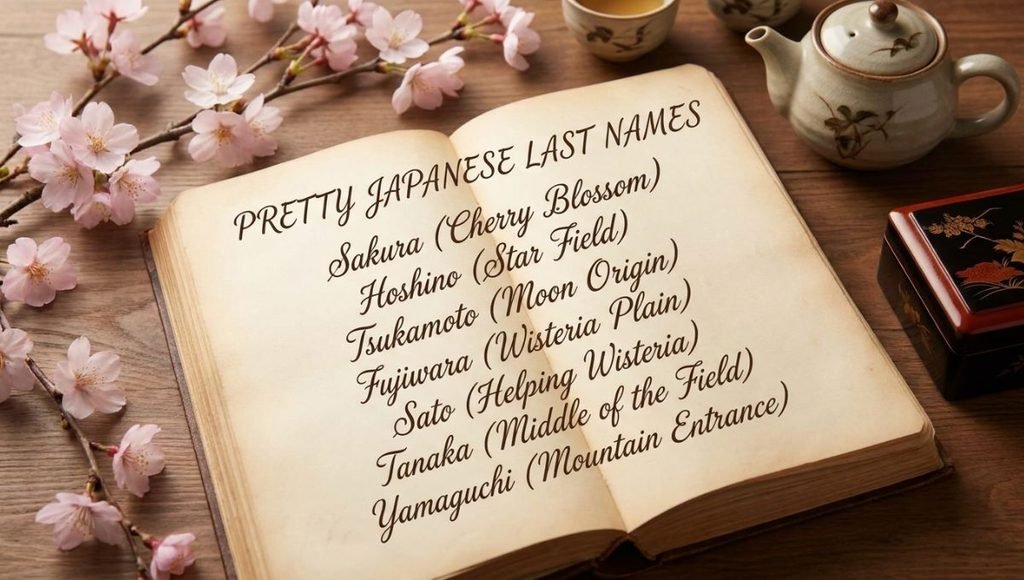 Pretty Japanese Last Names