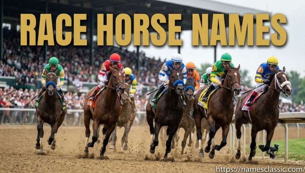 Race horse names