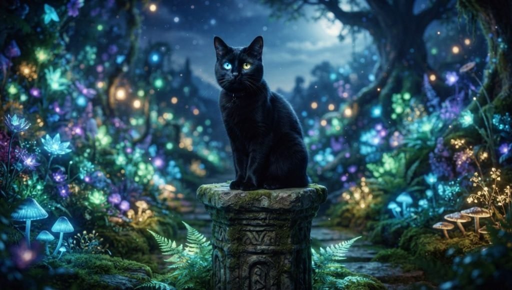 Unique black cat names with meaning