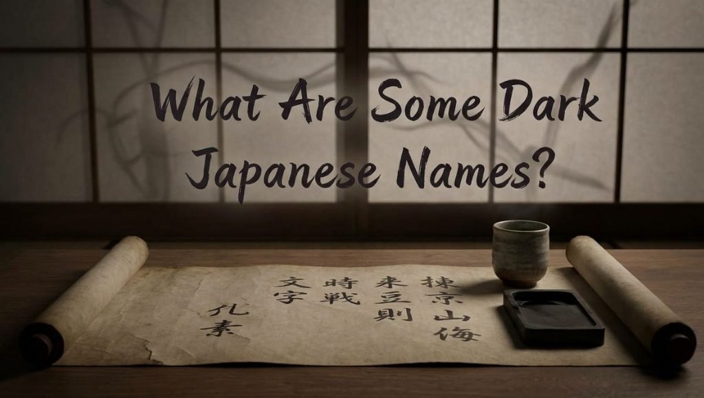 What Are Some Dark Japanese Names