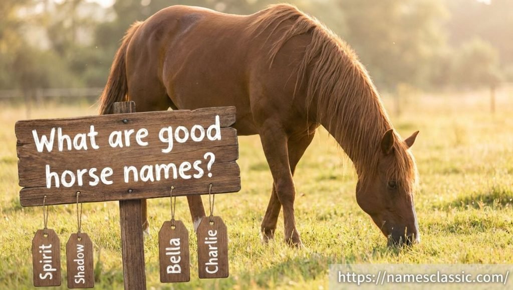 What are good horse names?