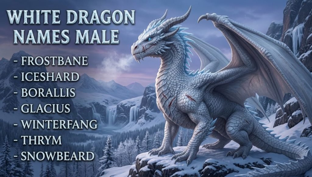 White dragon names male