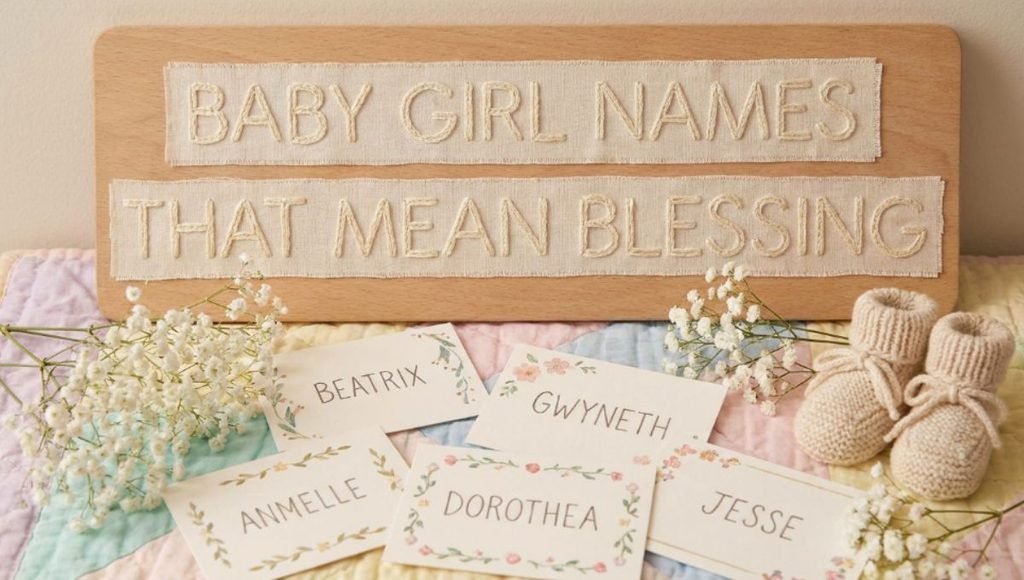 baby girl names that mean blessing