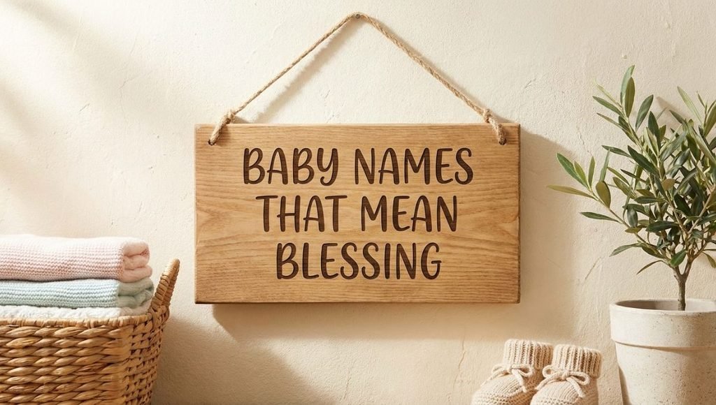 baby names that mean blessing