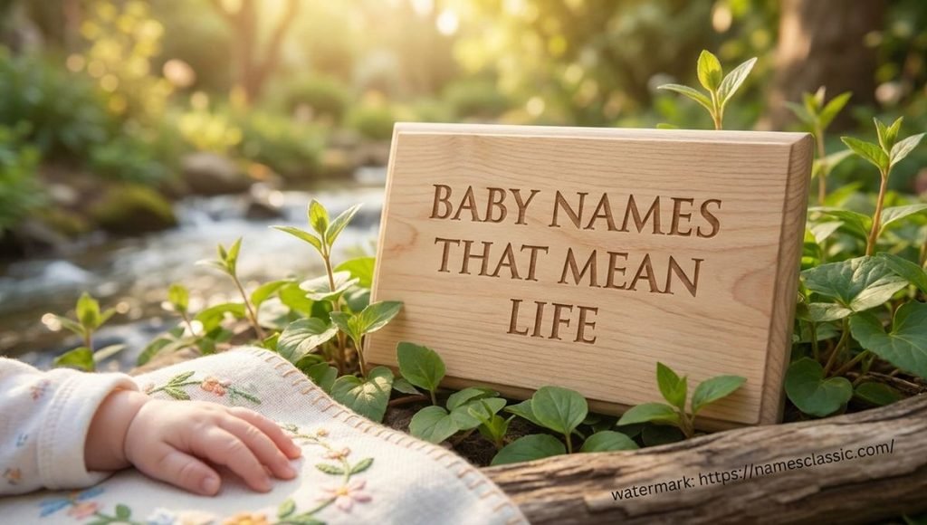 baby names that mean life