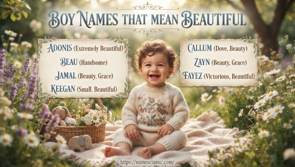 boy names that mean beautiful
