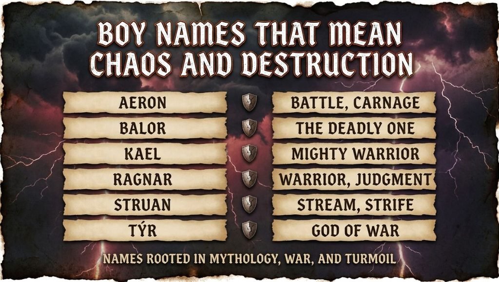 boy names that mean chaos and destruction