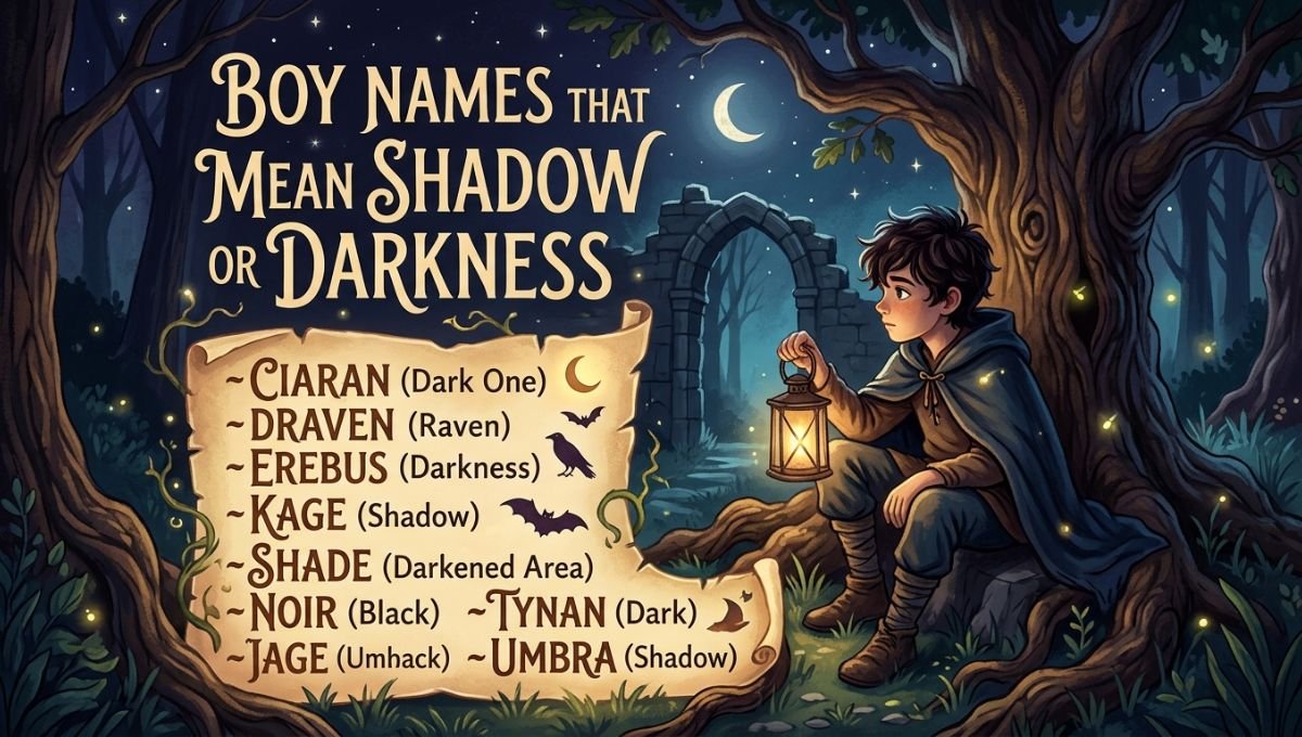 boy names that mean shadow or darkness
