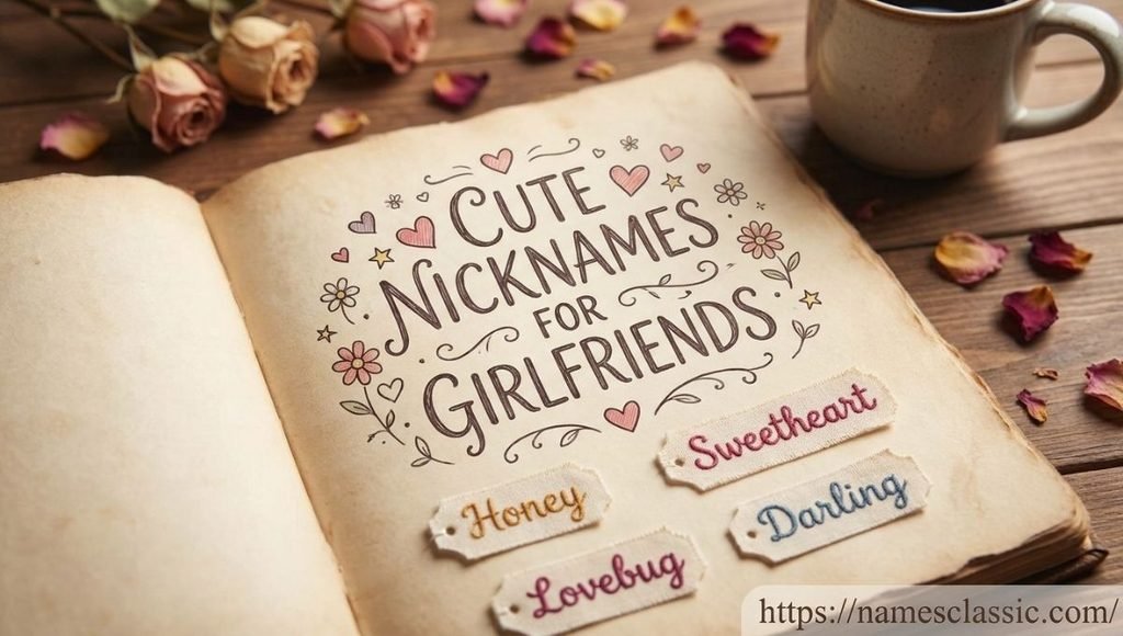 cute nicknames for girlfriends
