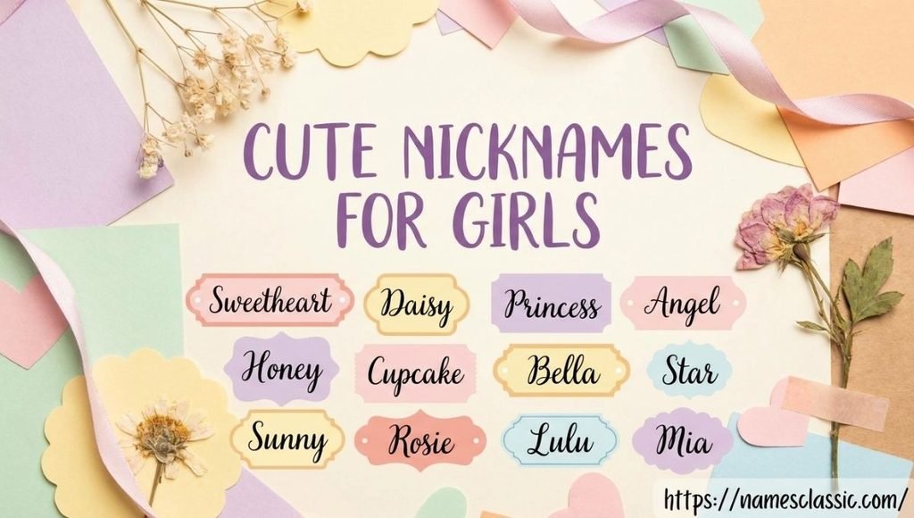 cute nicknames for girls