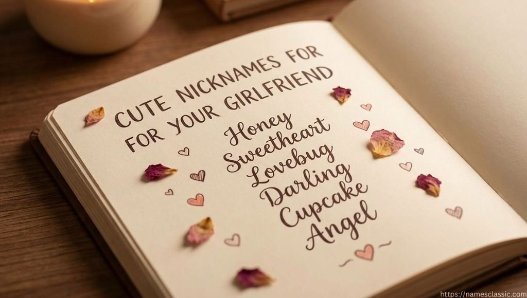 cute nicknames for your girlfriend