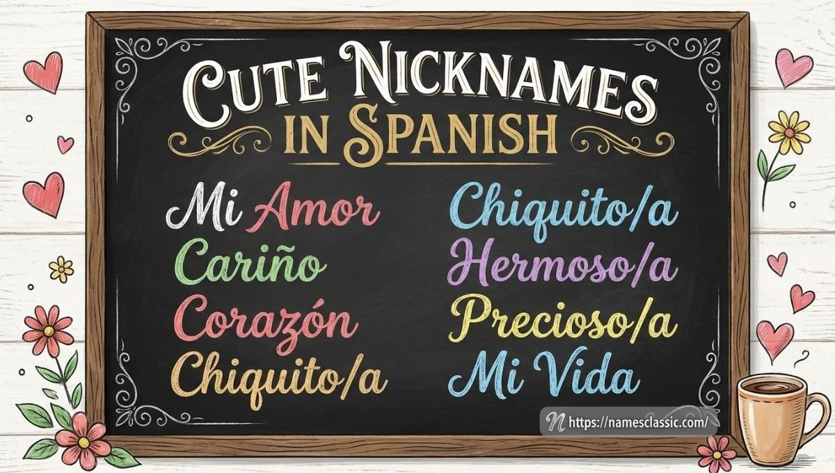cute nicknames in spanish