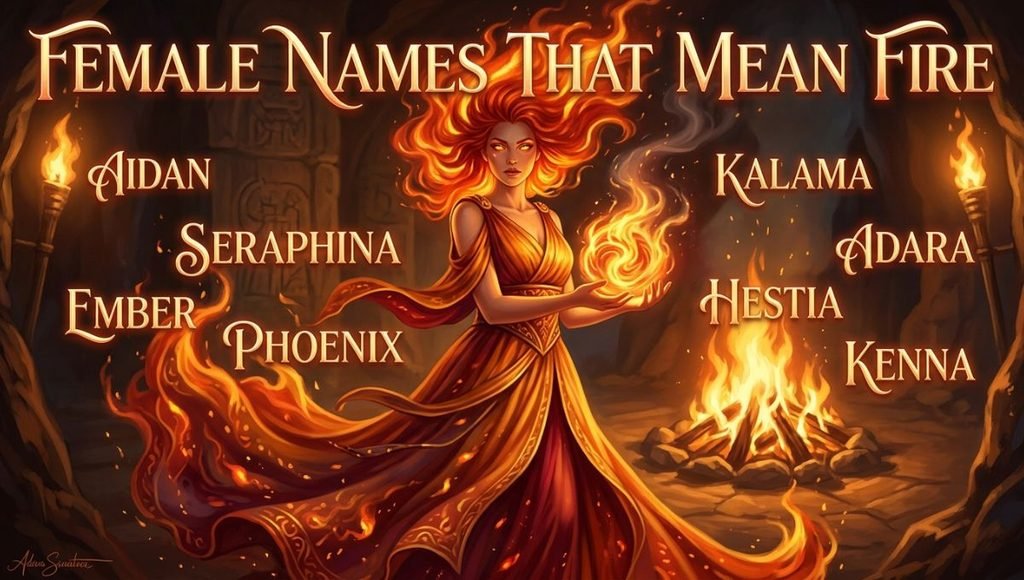 female names that mean fire