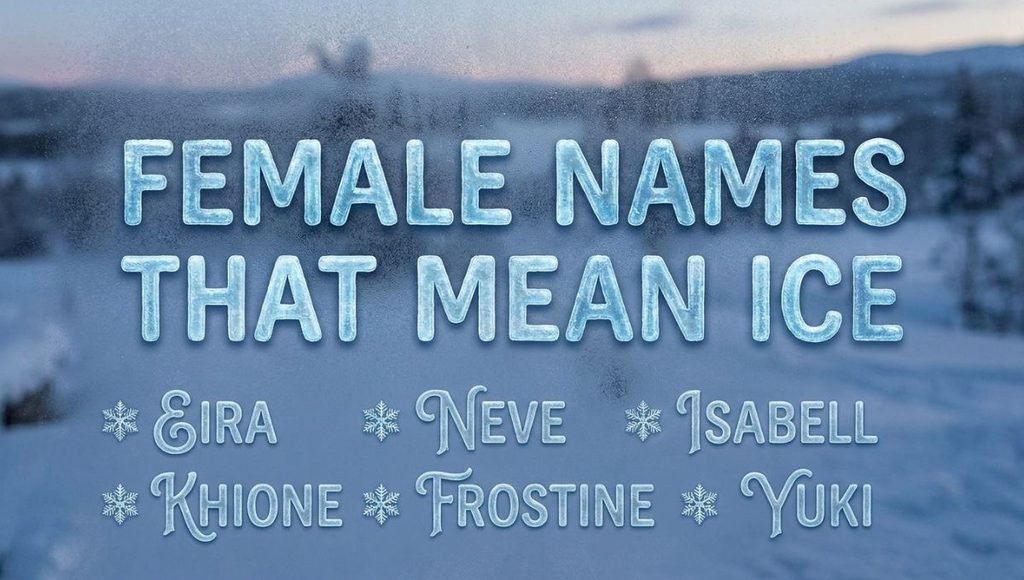 female names that mean ice