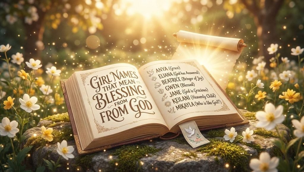girl names that mean blessing from god