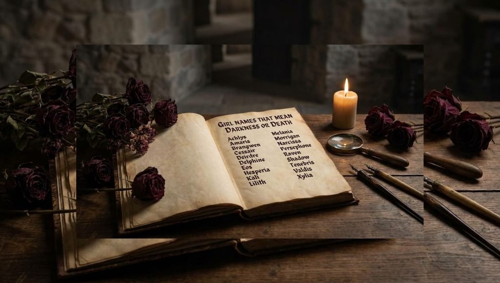 girl names that mean darkness or death